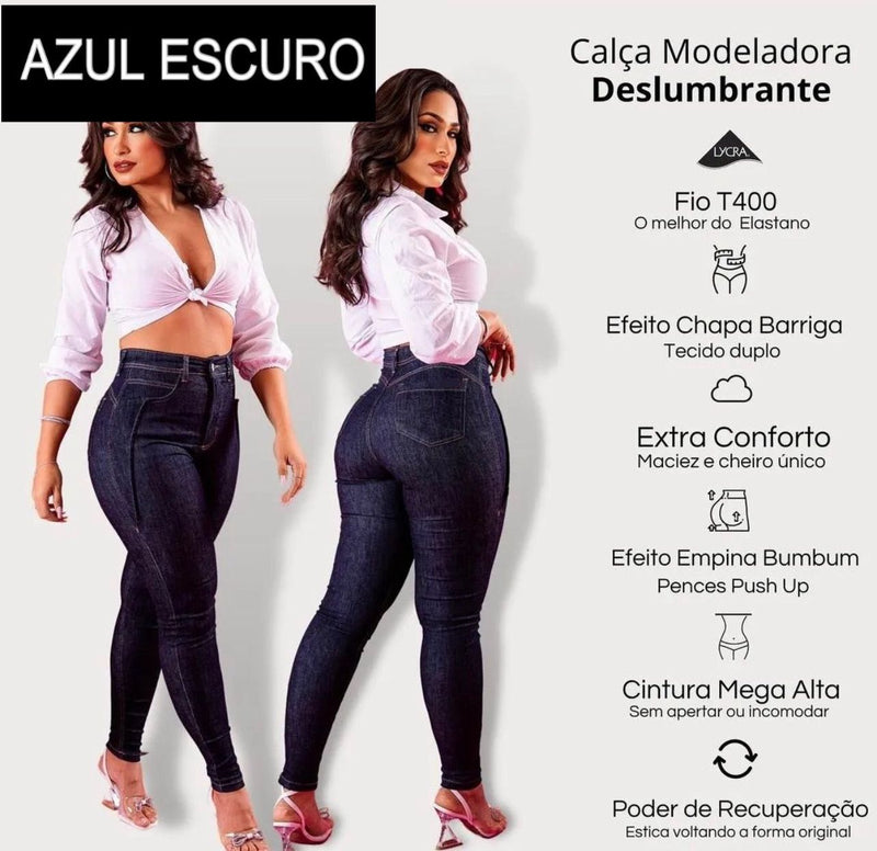 KIT 4 CALÇAS LIPO JEANS + ENVIO GRATIS [DIRETO DE FÁBRICA]