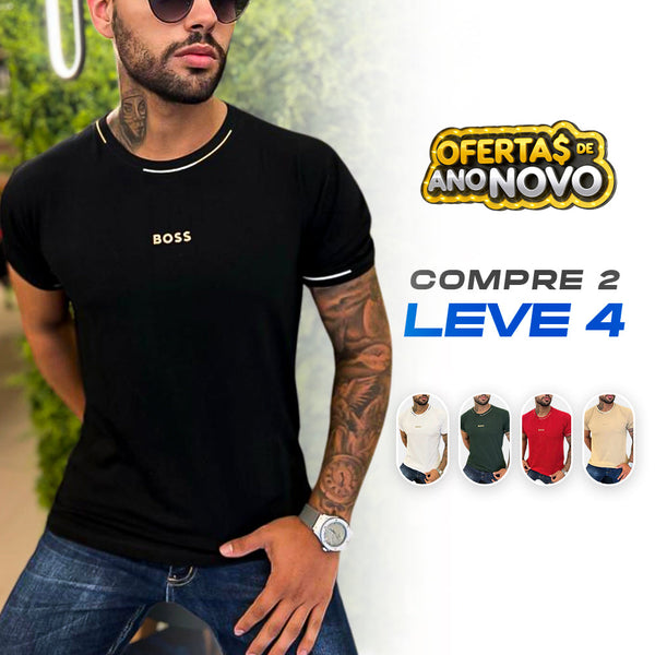 [COMPRE 2 LEVE 4] - Camisa H. Boss Detail