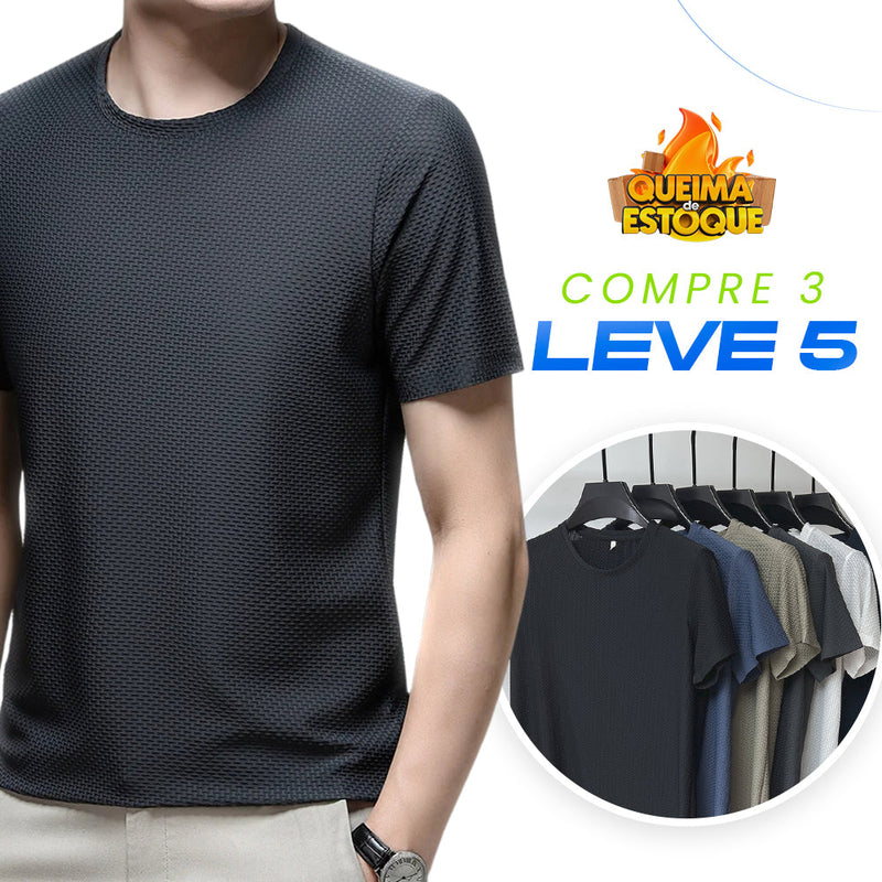 [COMPRE 3 LEVE 5] - Camisas Em Algodão Premium Elegant